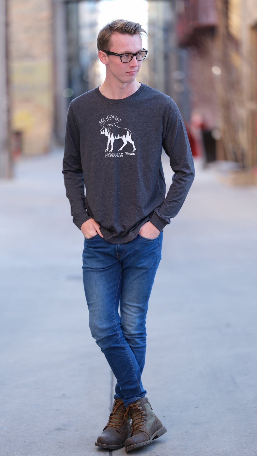 Starry Nights MN Moose T-Shirt