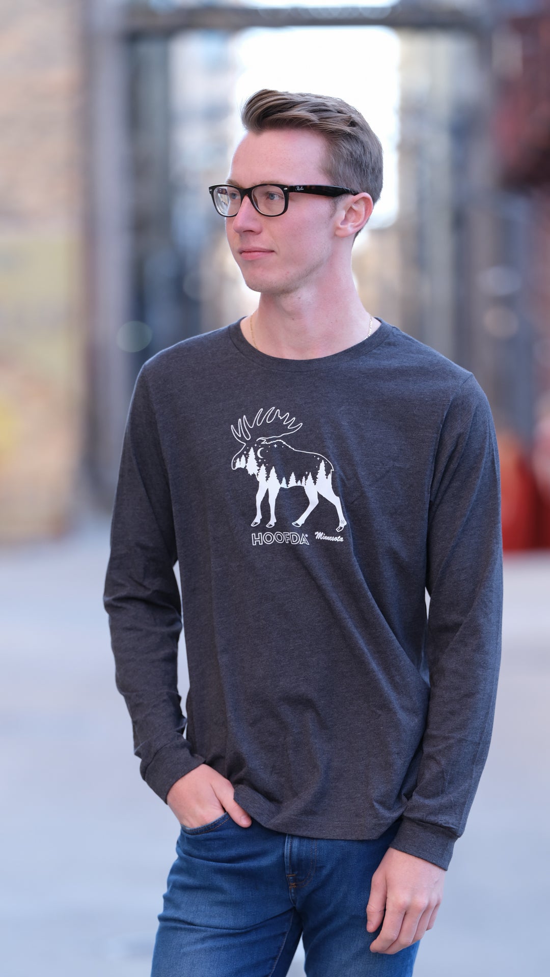 Starry Nights MN Moose T-Shirt