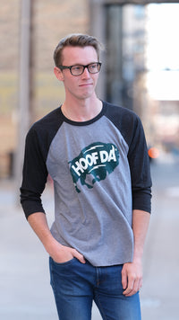 Bison 3/4-Raglan Sleeve Baseball T-Shirt