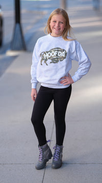 Bison Camo Youth Sweatshirt