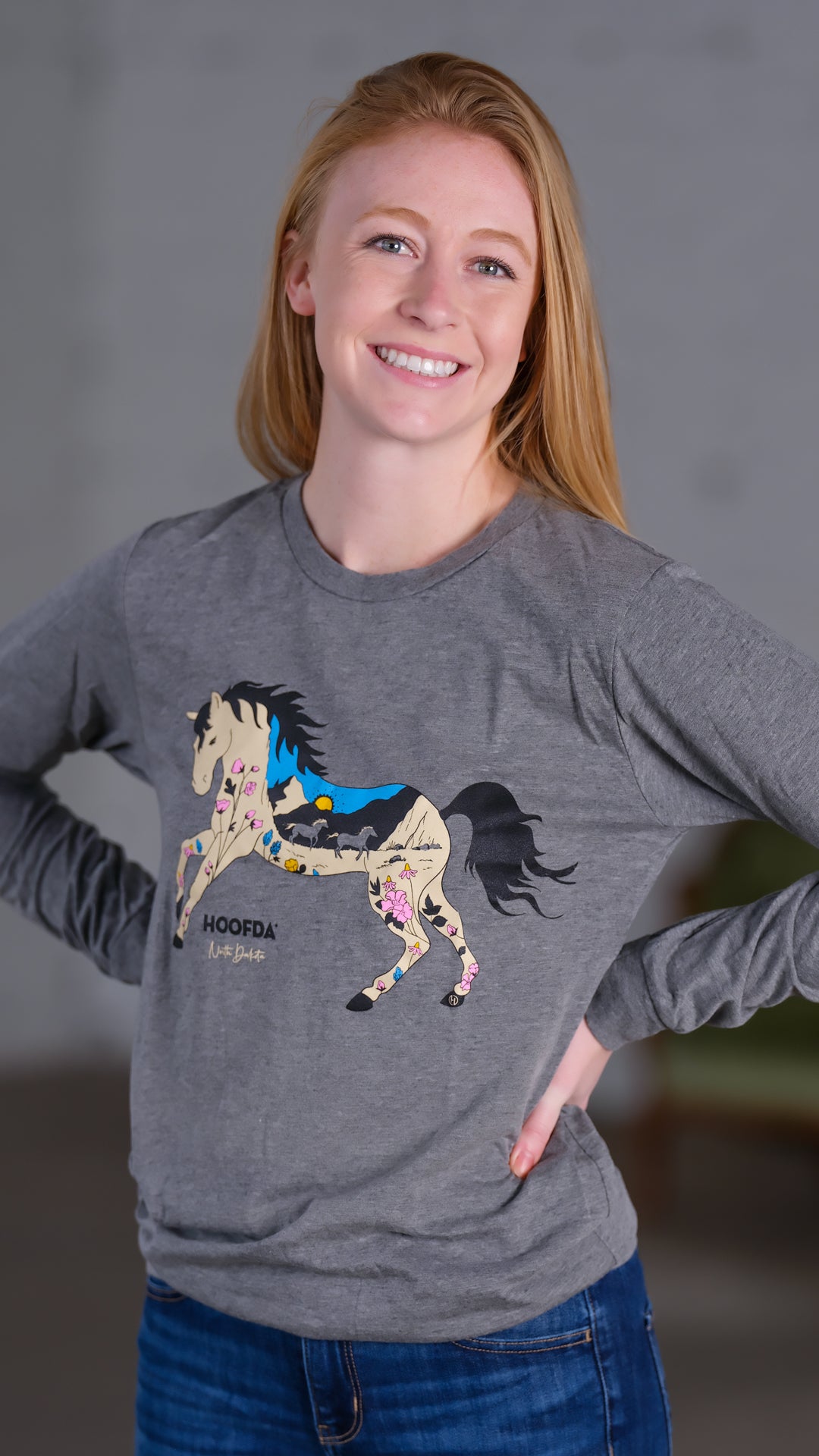 ND Badlands Horse Unisex T-Shirt