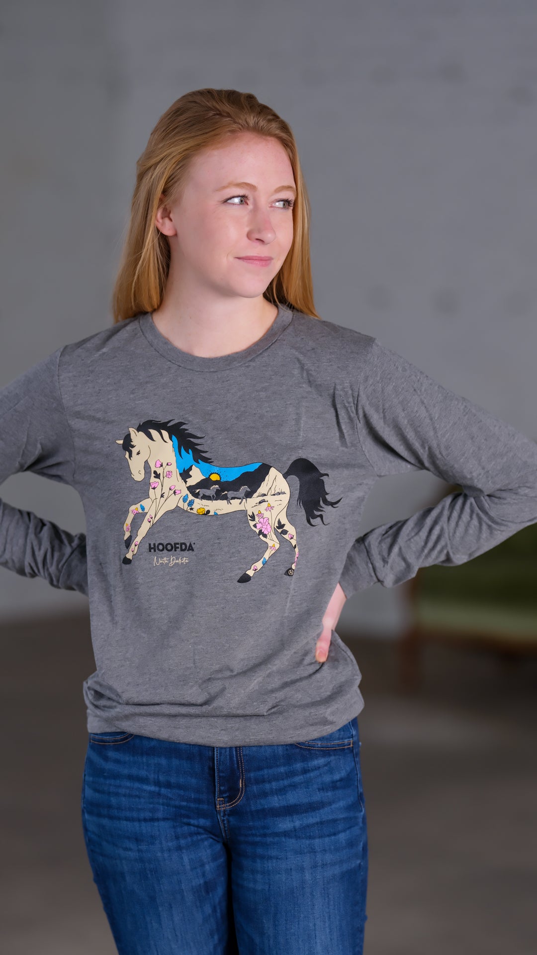 ND Badlands Horse Unisex T-Shirt