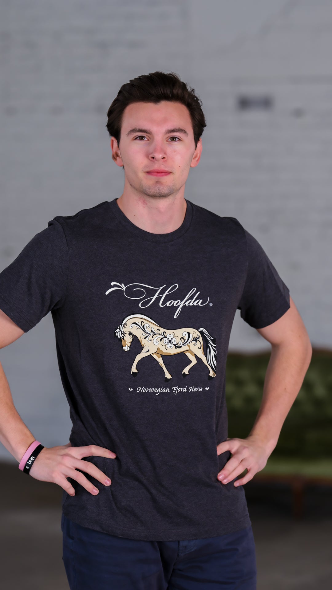 Norwegian Fjord Horse Heather Dark Grey