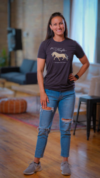 Norwegian Fjord Horse Crew T-shirt
