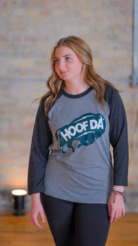 Bison 3/4-Raglan Sleeve Baseball T-Shirt