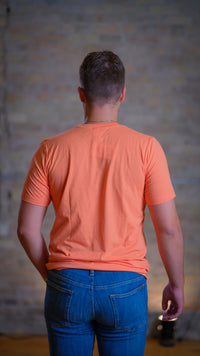 Norwegian Fjord Horse Orange Rosemaling T-Shirt