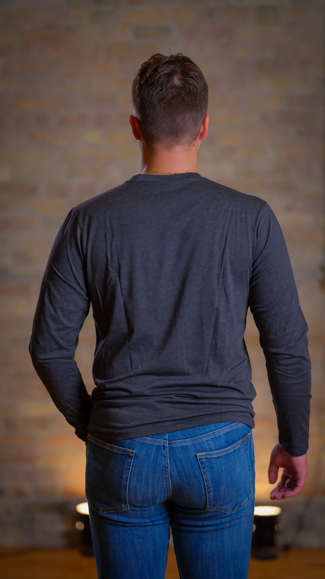 Bison Black Heather T-Shirt