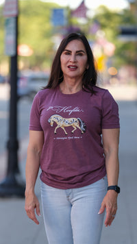 Norwegian Fjord Horse Short Sleeve Crew T-Shirt