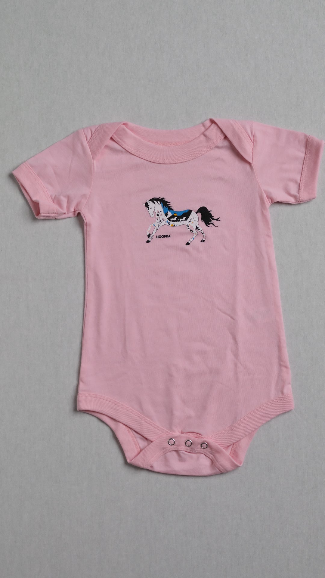 North Dakota Badlands Horse Onesie