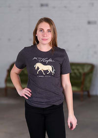 Norwegian Fjord Horse Crew T-shirt