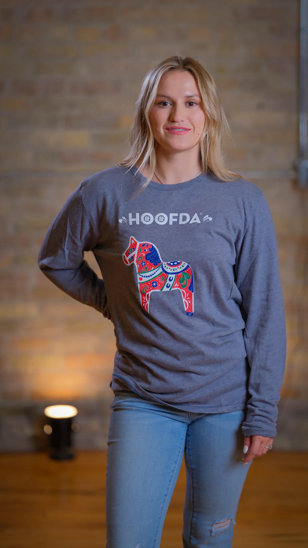 Blue Mane Dala Horse Apparel – HOOFDA® Nordic Heritage Design