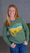 Bison Feels Like Home ND Fleece Sweatshirt