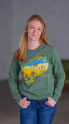 Bison Feels Like Home ND Fleece Sweatshirt