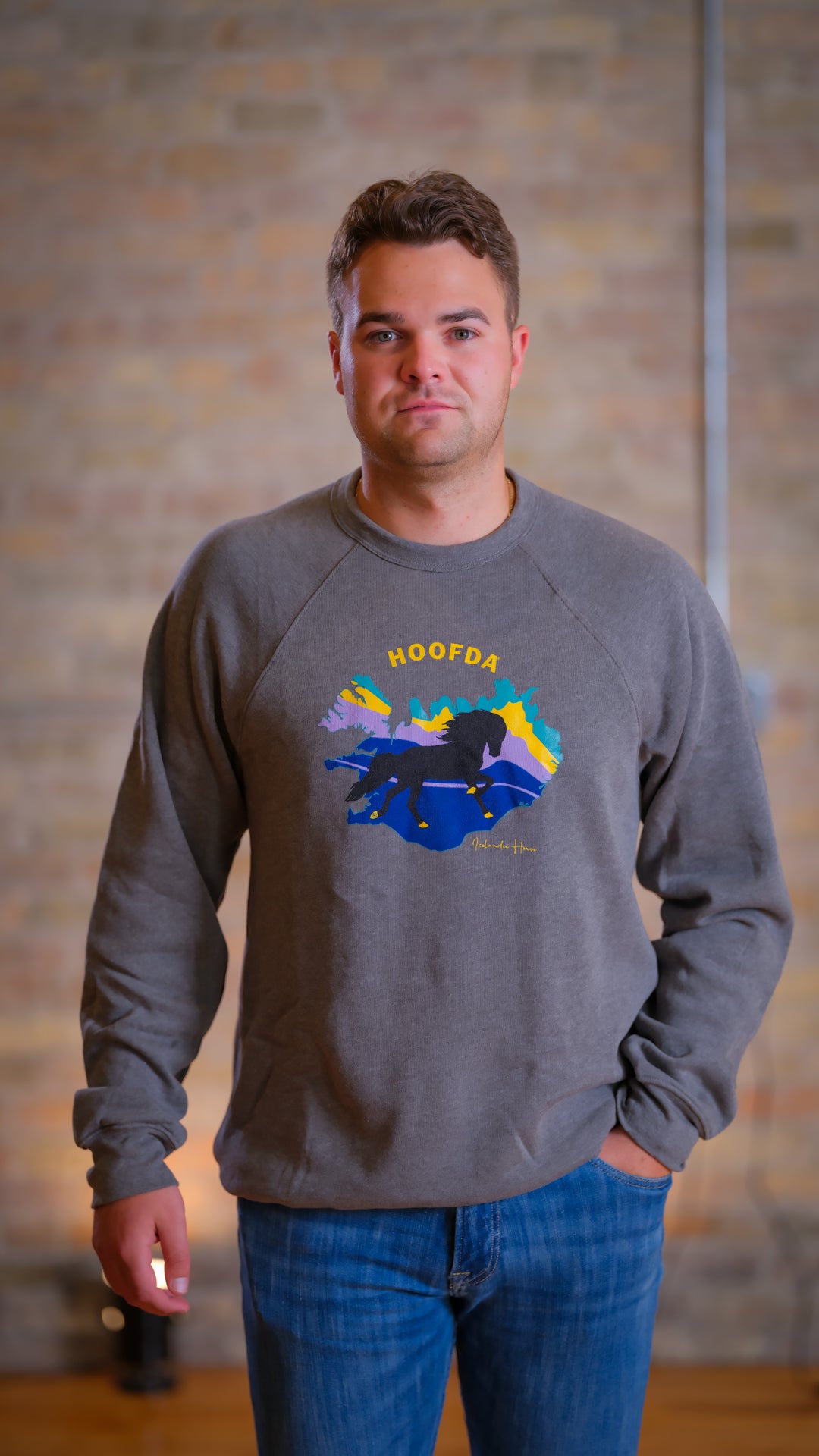 Northern Lights Icelandic Sweatshirt