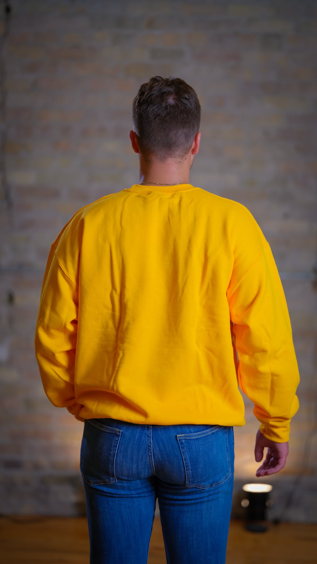 Bison Fleece Gold Sweatshirt