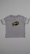 Bison Toddler Flower Football Jersey T-Shirt