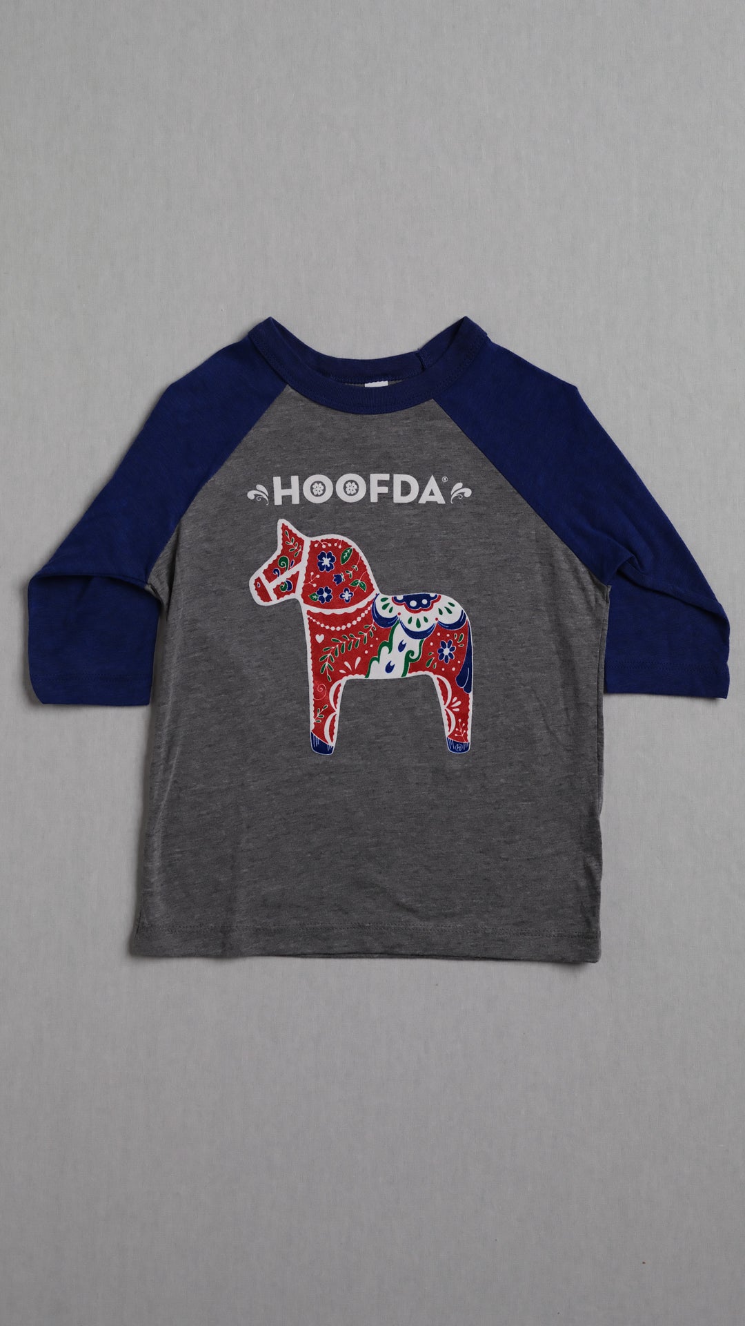 Swedish Dale Horse Baseball Toddler T-Shirt