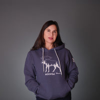 Starry Nights MN Moose Hooded Sweatshirt