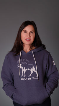 Starry Nights MN Moose Hooded Sweatshirt