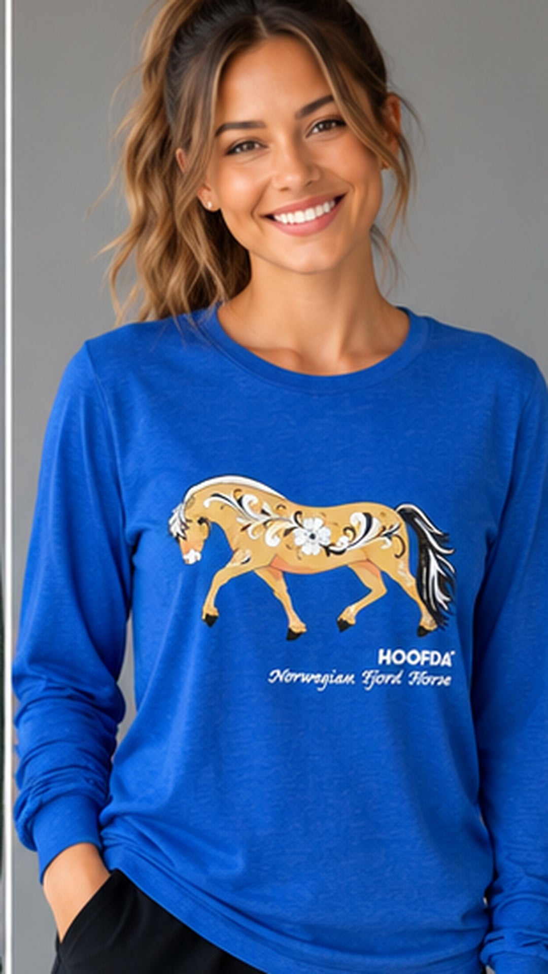 Norwegian Fjord Horse Royal  Long Sleeve