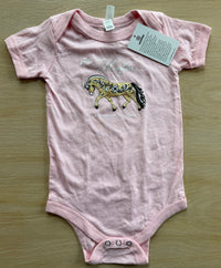 Pink Fjord Horse Onesie