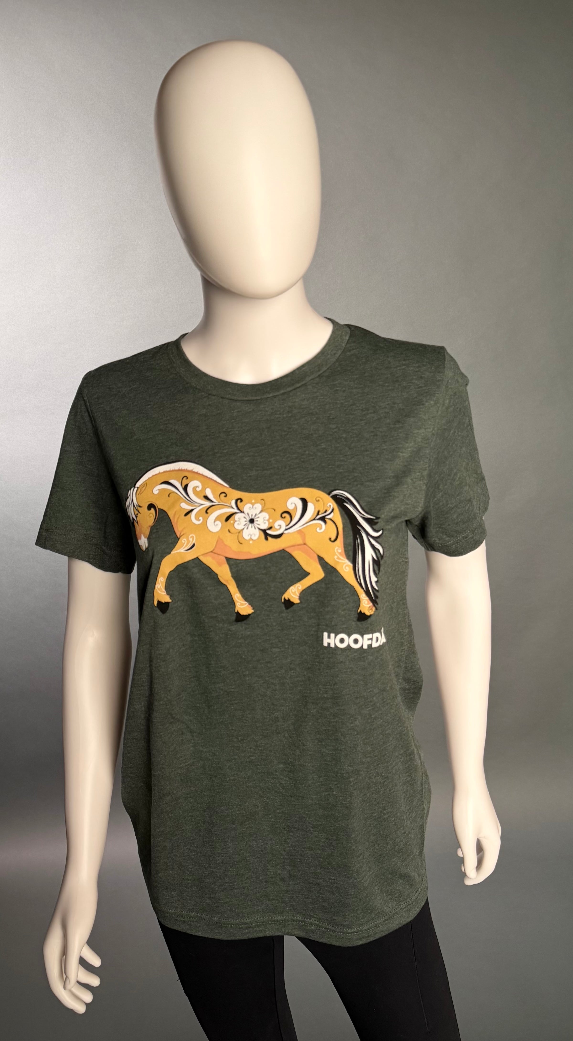 Norwegian Fjord Horse Forest crew neck