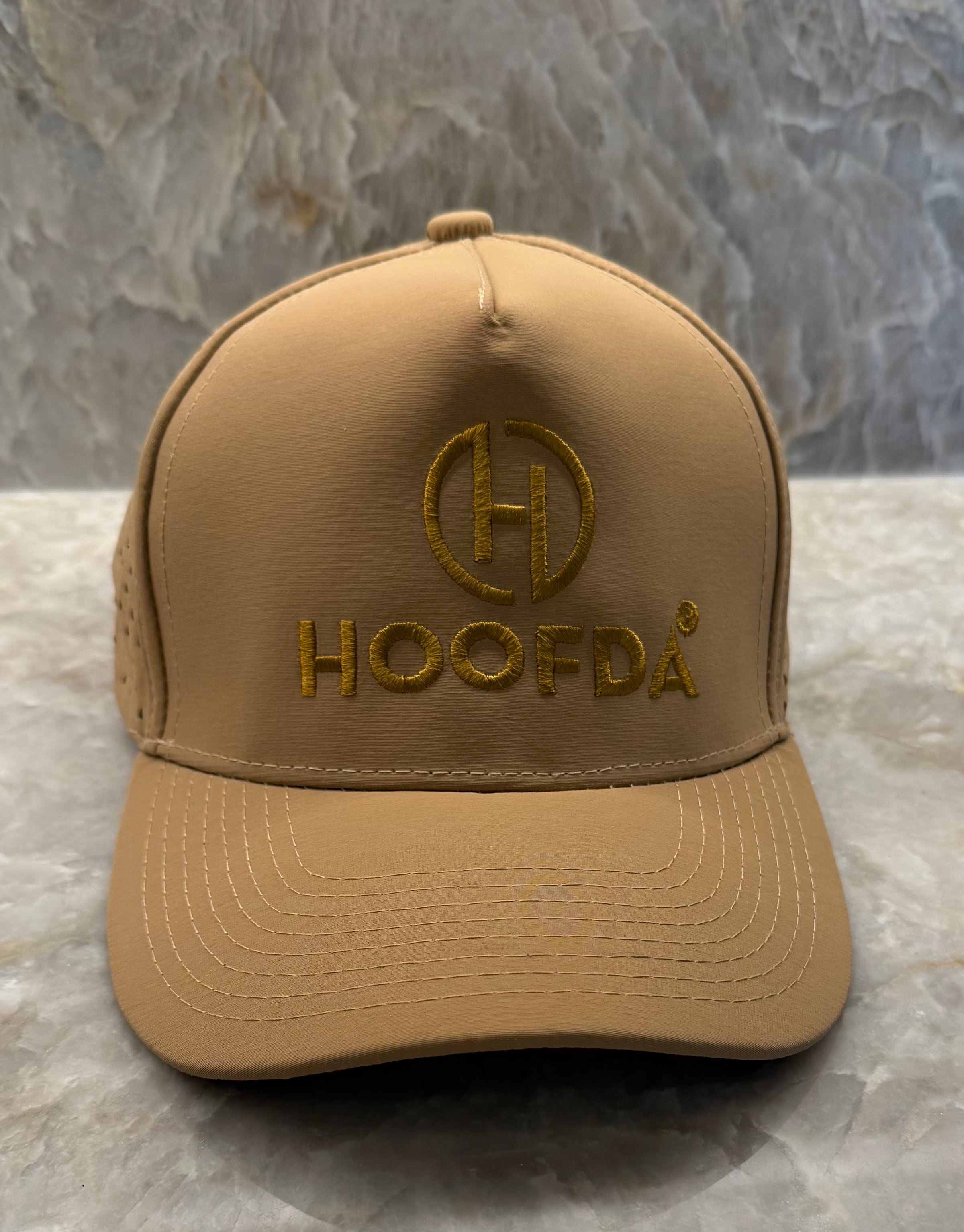 HOOFDA Lightweight Performance Hat Tan