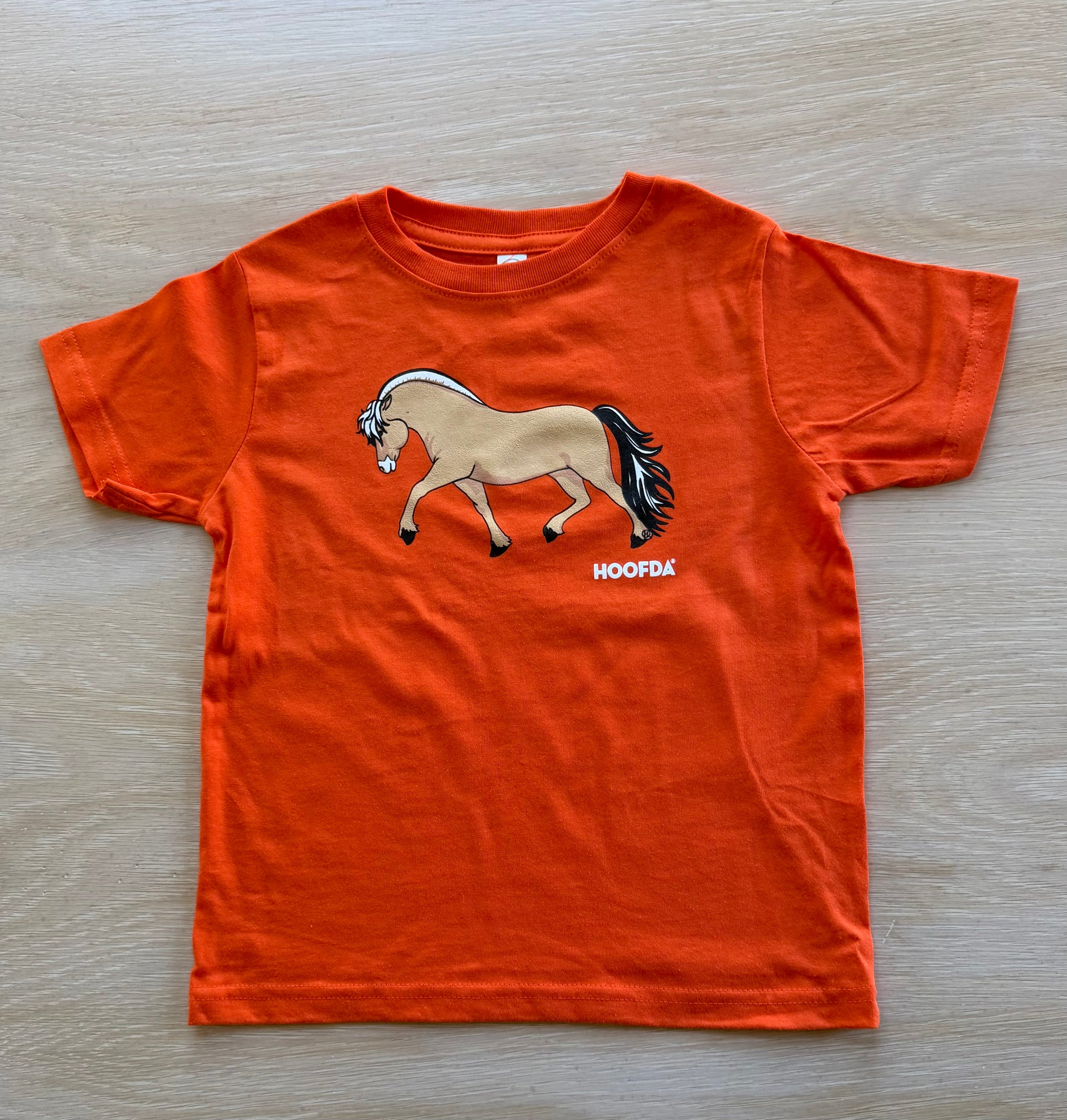 Norwegian Fjord Horse Toddler Orange