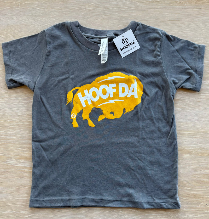 Bison Charcoal Toddler T-Shirt