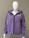 Norwegian Fjord Horse Full Zip Lavender Hoodie Dunn Fjord