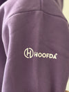 Norwegian Fjord Horse Full Zip Lavender Hoodie Dunn Fjord