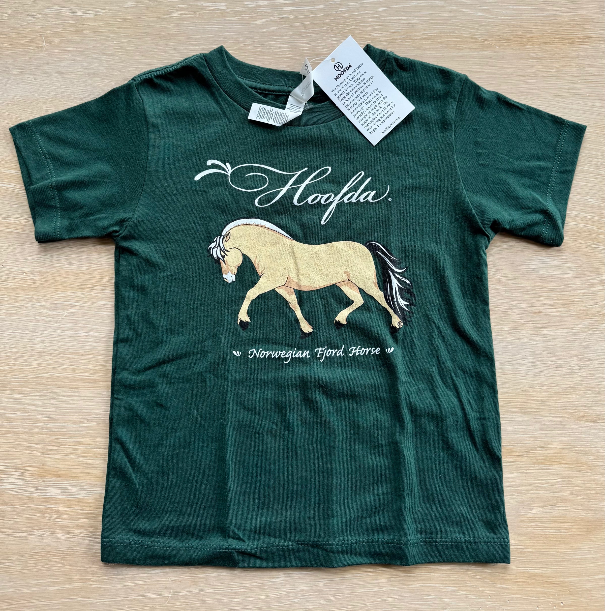 Norwegian Fjord Horse Toddler Forrest Green