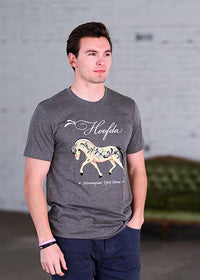 Norwegian Fjord Horse with Rosemaling T-Shirt