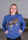 Barrel Racer Horse Sweatshirt