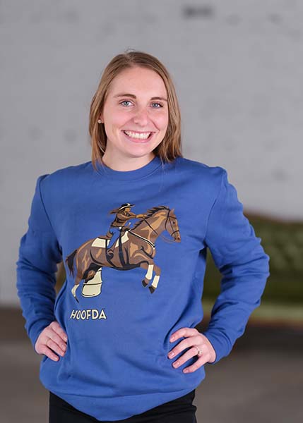 Barrel Racer Horse Sweatshirt